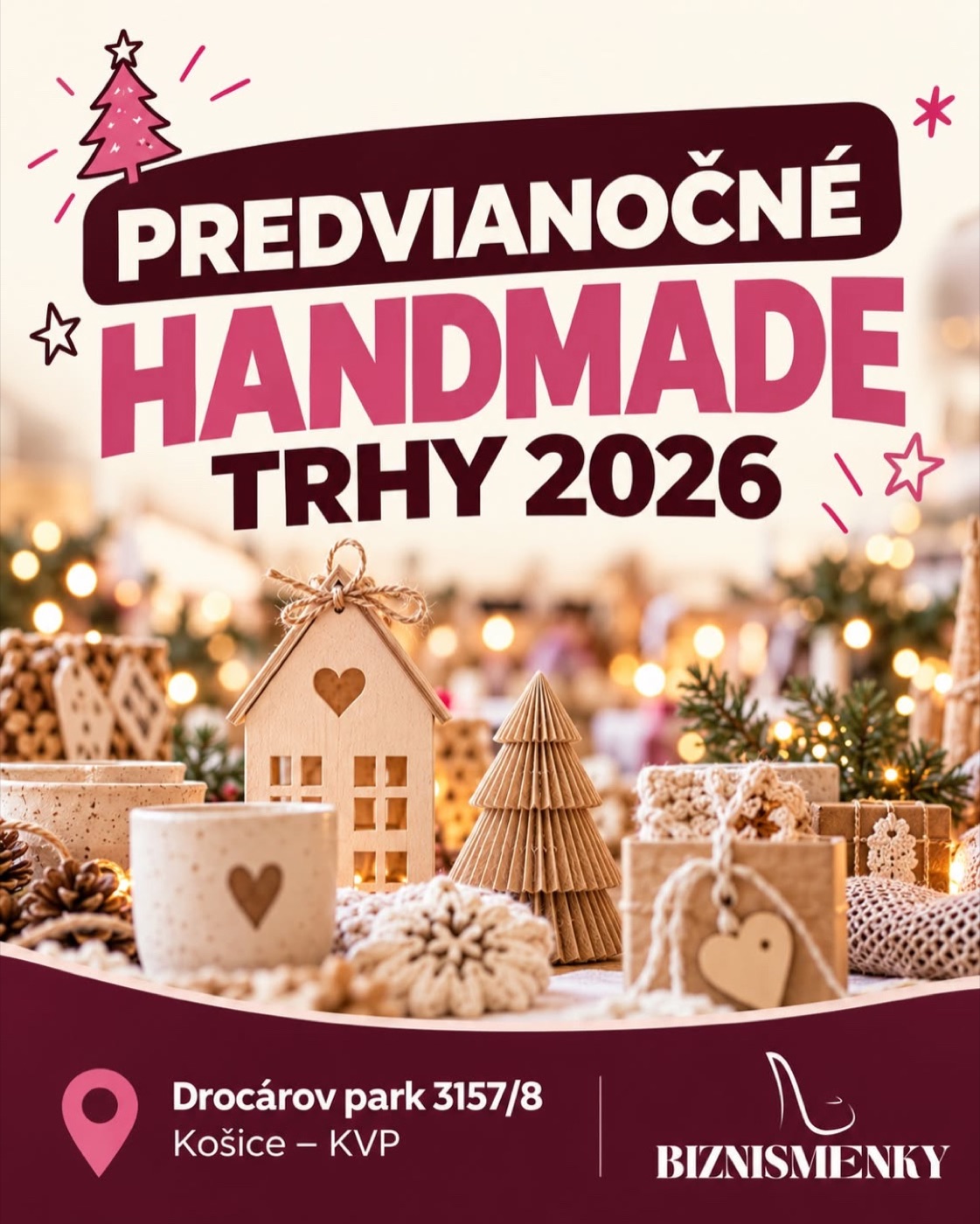 Predvianočné handmade trhy 2026